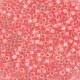 Miyuki delica beads 11/0 - Coral lined luster crystal DB-70